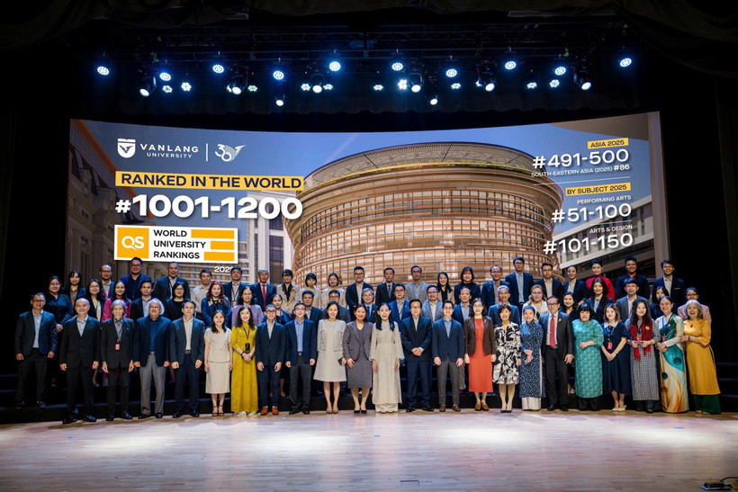 Van Lang University honoured among the world’s top 1001-1200 universities. (Photo published by VNA)