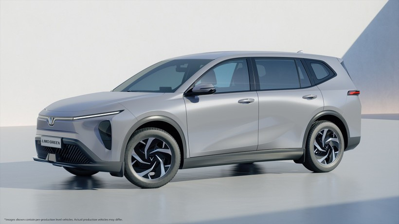 Limo Green is VinFast’s first all-electric multi-purpose vehicle. (Photo: Vinfast)