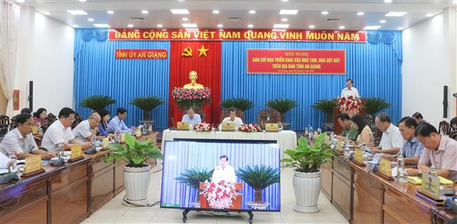 An Giang province convenes a meeting to review the progress of the initiative and set key tasks for the coming period. (Photo: VNA)