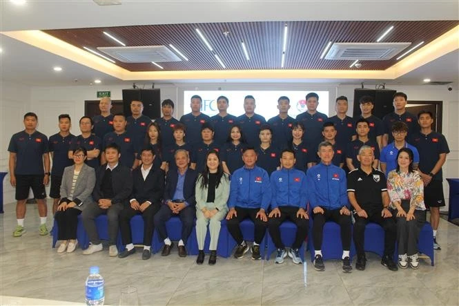 Vietnam launches first AFC-certified coaching course for women’s football. (Photo: VNA)