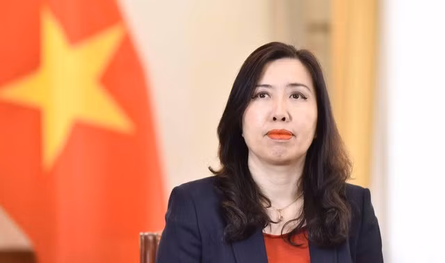 Deputy Foreign Minister Le Thi Thu Hang (Photo: VNA)