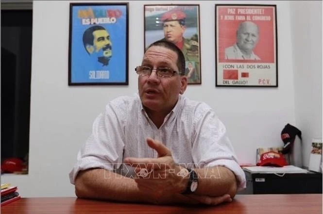 Vice President of the United Socialist Party of Venezuela (PSUV) Jesús Germán Faría Tortosa (Photo: VNA)