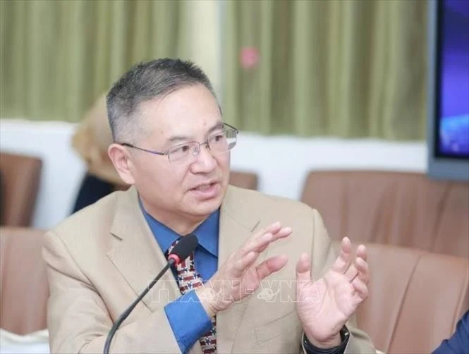 Prof. Dr. Cheng Hanping, Director of the Vietnam Research Centre at the Zhejiang University of Technology. (Photo: VNA)