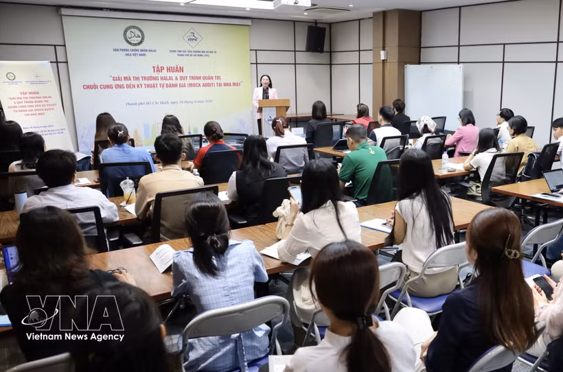 A workshop on the Halal market is held in Ho Chi Minh City on June 16, 2026. (Photo: VNA)