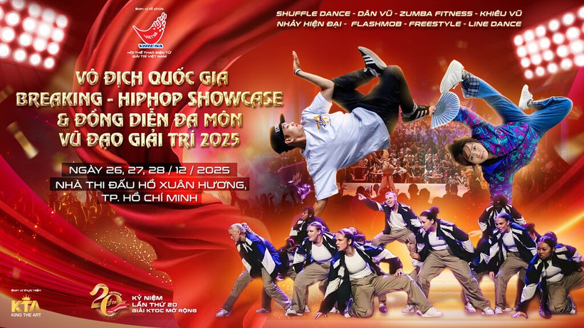 The competition is expected to become a landmark event, helping to put Vietnam firmly on the regional Street Dance map. (Photo: VIRESA)