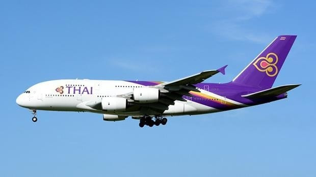 A Thai Airways plane. (Photo courtesy of the airline)