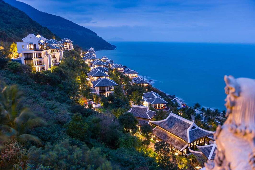 James Pham retreats into nature at InterContinental Danang Sun Peninsula Resort. (Photo: Sun Group)