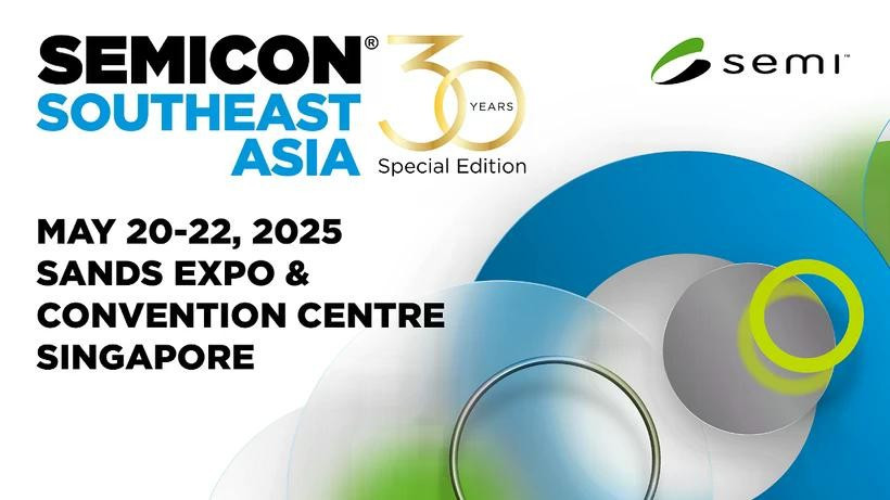 SEMICON Southeast Asia (SEA) 2025 takes place in Singapore from May 20 to 22. (Photo: semi.asmpt.com)