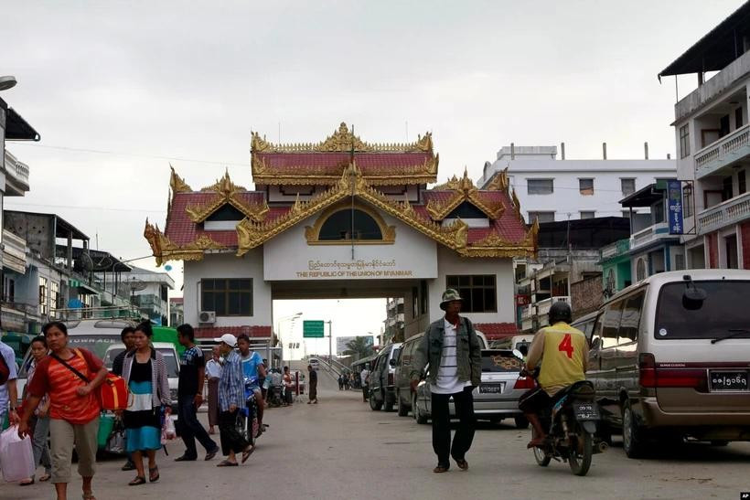 Myawaddy township is located in Kayin State, southeastern Myanmar. (Photo: AP)