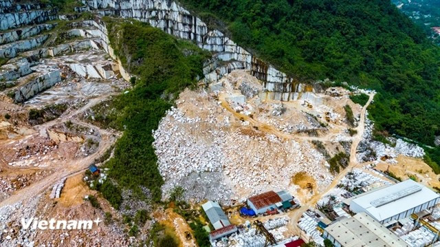Mineral resource discovery activities in the northwest region. (Photo: vietnamplus.vn)
