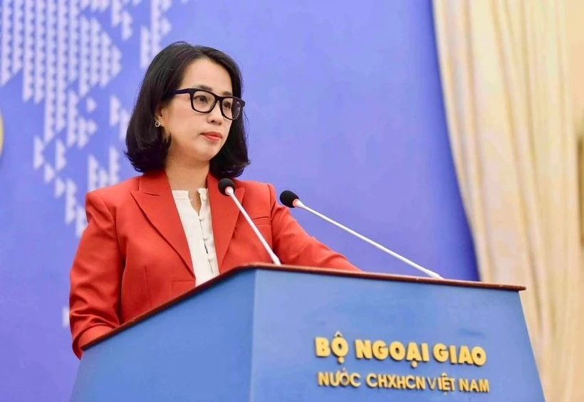 Foreign Ministry Spokesperson Pham Thu Hang (Photo: VNA)