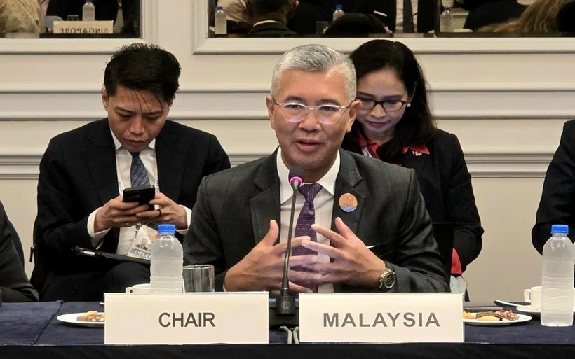 Malaysian Investment, Trade and Industry Minister Tengku Datuk Seri Zafrul Abdul Aziz (Photo: VNA)