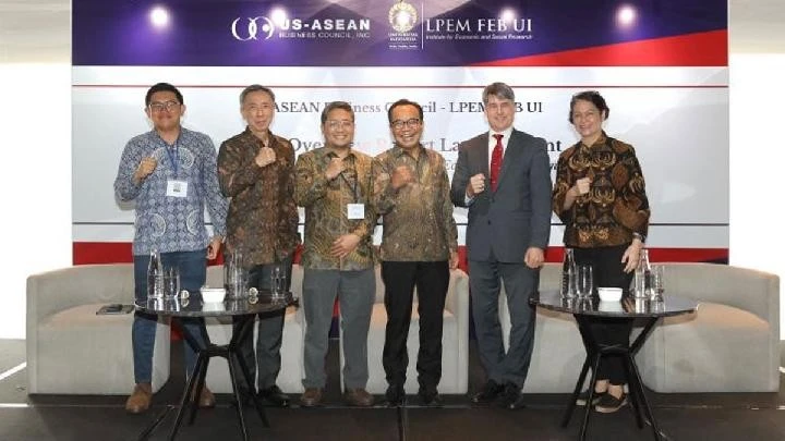 USABC and Institute for Economic and Social Research, University of Indonesia (LPEM-FEBUI) launches a policy report "Navigating Opportunities: Nurturing Dynamic Economic Policies in Indonesia" (Photo: US-ASEAN Business Council)