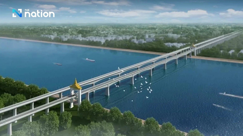 Thailand, Laos, China push ahead with Nong Khai–Vientiane railway bridge project. (Photo: nationthailand.com)
