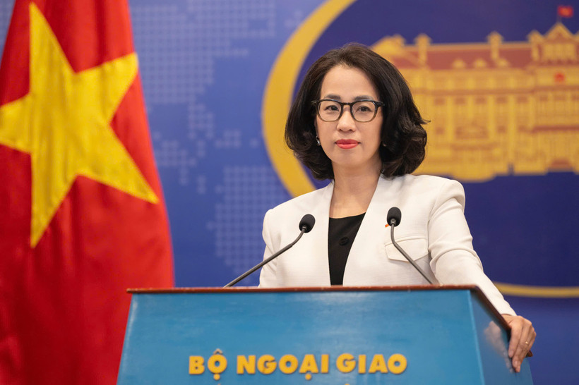 The Ministry of Foreign Affairs' Spokesperson Pham Thu Hang (Photo: VNA)