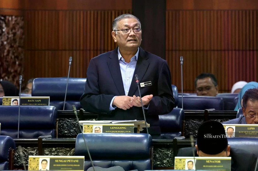 Deputy Home Minister Datuk Seri Dr Shamsul Anuar Nasarah says the legislation provides a dedicated legal framework to enable the complex, cross-border operations of the Rapid Transit System (RTS) Link. (Photo: Bernama) 