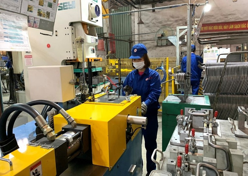 Production activities at Xuan Hoa Vietnam JSC, Phu Tho province. (Photo: qdnd.vn)
