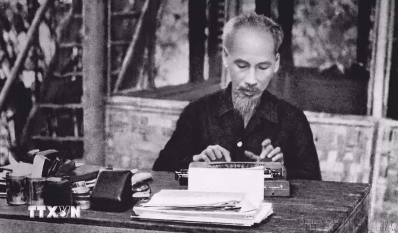 President Ho Chi Minh – the great teacher of Vietnam’s revolutionary press (Photo: VNA)