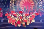 A performance staged at the reunification celebration in Can Tho on April 26 (Photo: VNA)