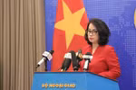 Spokesperson of the Ministry of Foreign Affairs Pham Thu Hang at the regular press briefing on May 29 afternoon. (Photo: VNA)