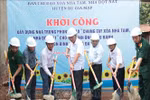 The ground-breaking ceremony for the construction of 37 new houses in Bu Gia Map district, Binh Phuoc province (Photo: VNA)