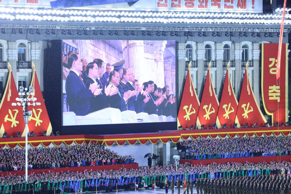 Military parade marks 80th anniversary of the Workers' Party of Korea (WPK). (Photo: VNA)