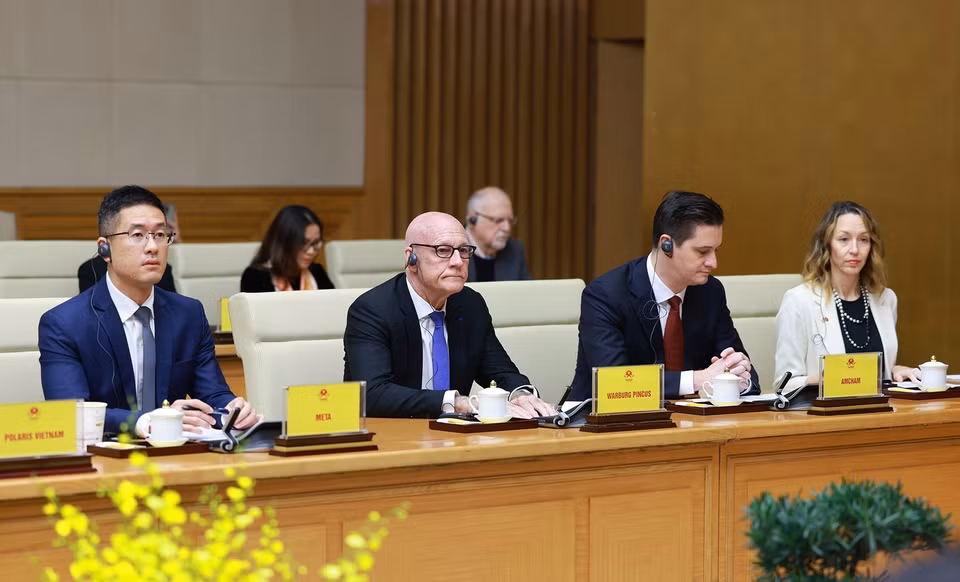 US businesses attend the dialogue (Photo: VNA)