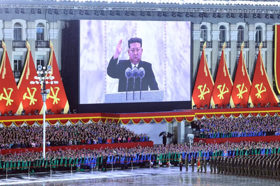 General Secretary of the Workers' Party of Korea and President of the State Affairs of the Democratic People's Republic of Korea (DPRK) Kim Jong Un presides over the event. (Photo: VNA)