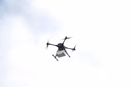 An unmanned aerial vehicle (Photo: VNA)