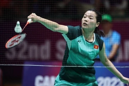 Nguyen Thuy Linh is one of eight Vietnamese players at the Badminton Asia Championship 2026 on April 7-11 in China. (Photo: baovanhoa.vn)