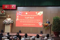 Party General Secretary To Lam speaks at the gathering of former senior public security officials in Hanoi on January 14. (Photo: VNA)