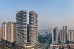 A shopping and residential complex in Hanoi's Nam Tu Liem district. (Photo: VNA)