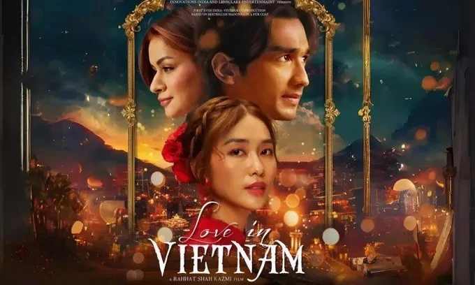 The film "Love in Vietnam" is the first co-production project between Vietnam and India. (Photo: Saigon Giai phong)