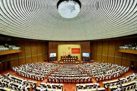 The conference is connected to sites nationwide, with the participation of more than 1.2 million delegates, and broadcast live on national television and radio channels.