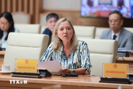 Mariam J. Sherman, World Bank Division Director for Vietnam, Cambodia, and Laos (Photo: VNA)