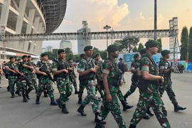Indonesian security force. (Photo: VNA)