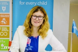 UNICEF Representative in Vietnam Silvia Danailov (Photo: VNA)