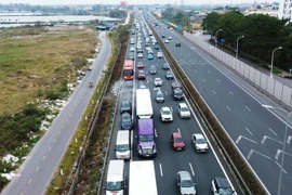 Traffic accidents drop by over 36% during Tet holiday. (Photo: VNA)