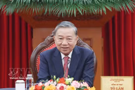 General Secretary of the Communist Party of Vietnam Central Committee and State President To Lam (Photo: VNA)