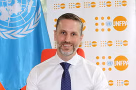 UNFPA Representative in Vietnam Matt Jackson (Photo: UNFPA Vietnam)