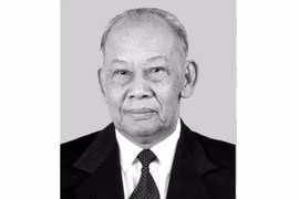General Khamtay Siphandone, former President of the Lao People’s Revolutionary Party (LPRP) Central Committee, former President of Laos and senior revolutionary of the LPRP. (Source: VNA)
