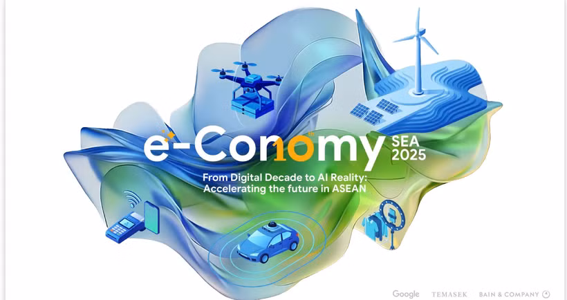 The e-Conomy SEA 2025 report by Google, Temasek, and Bain & Company.