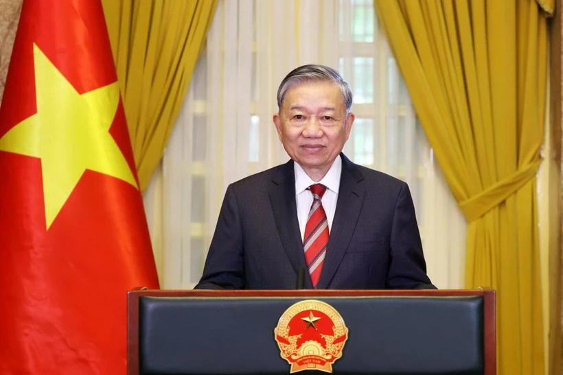 General Secretary of the Central Committee of the Communist Party of Vietnam To Lam. (Photo: VNA)