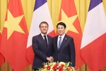 Vietnamese State President holds talks with French counterpart 