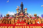 Grand ceremony prays for a peaceful, prosperous new year
