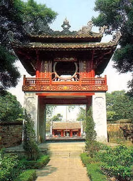 Khue Van Cac (Khue Van Pavilion) stands as a defining cultural symbol of Hanoi, closely associated with Vietnam’s long-standing tradition of valuing education and honouring knowledge. (Photo: VNA)