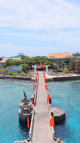 Truong Sa Lon (Big Spratly) of Vietnam (Photo: VNA)