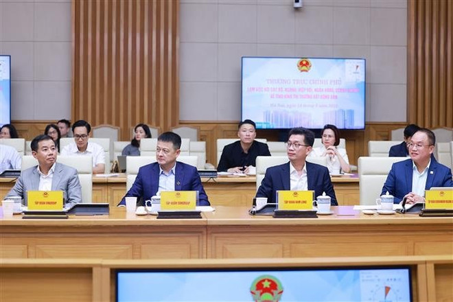 Delegates at the meeting (Photo: VNA) mee.jpg