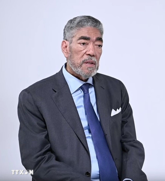 Miguel Mejía, General Secretary of the United Left Movement (MIU) party of the Dominican Republic (Photo: VNA) miguel-mejia.jpg
