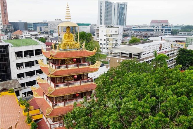 Phat Tich pagoda in Vientiane (Photo: VNA) phat-tich-pagoda.jpg